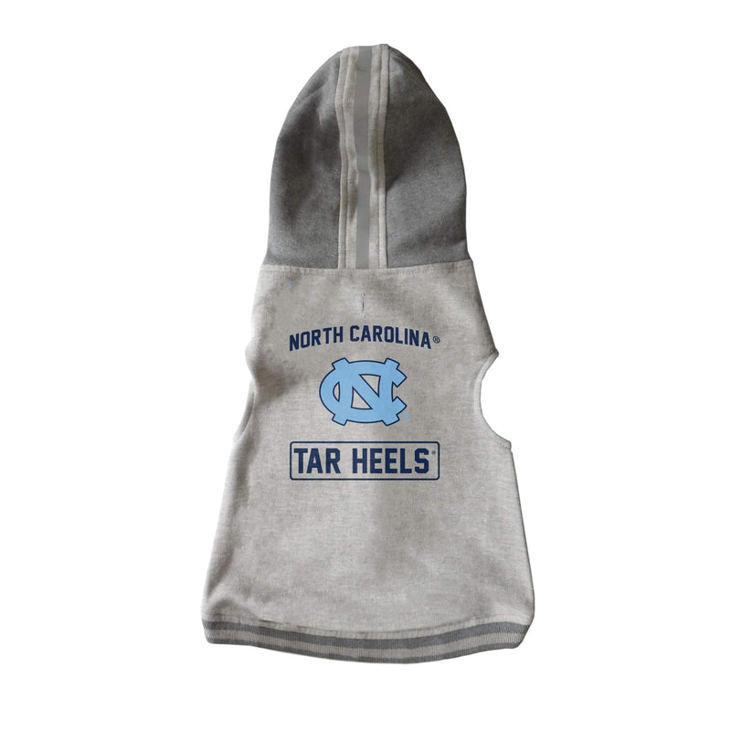 Littlearth NCAA Clemson Tigers Pet Hooded Crewneck North Carolina Tar Heels XL (Neck: 18", Girth: 20"-23", Back: 19.5") Team Color - PawsPlanet Australia