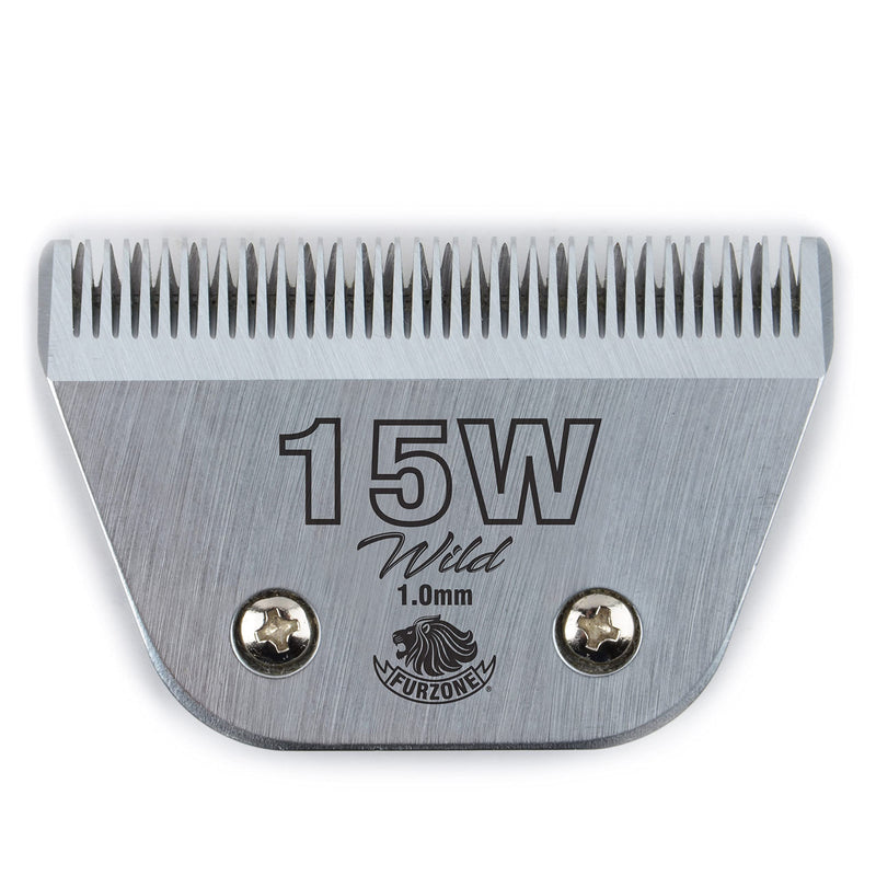 Furzone Detachable Blade - Size 15W Wide Blade 3/64", Made of Extra Durable Japanese Steel, Compatible with Most Andis, Oster, Wahl A5 Clippers - PawsPlanet Australia