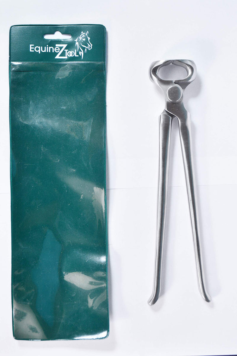 10" Miniature Hoof Nipper for Ponies–High-Quality Vanadium Steel Farrier Tool with Dull Finish for Precise Hoof Trimming,Grooming,Maintenance–Professional Farrier Equipment,Durable Hoof Care Tool - PawsPlanet Australia