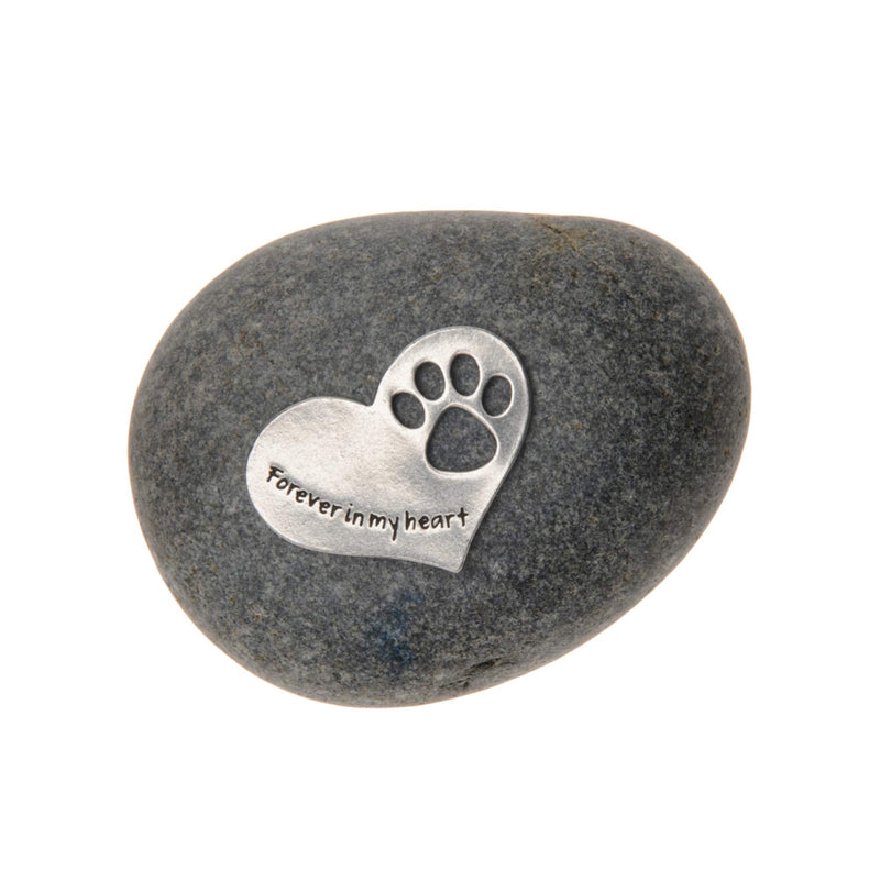 Comforting Dog Memorial Gift - Sympathy or Condolence Gift for Loss of Pet - Forever in My Heart Stone by Whitney Howard Designs - PawsPlanet Australia