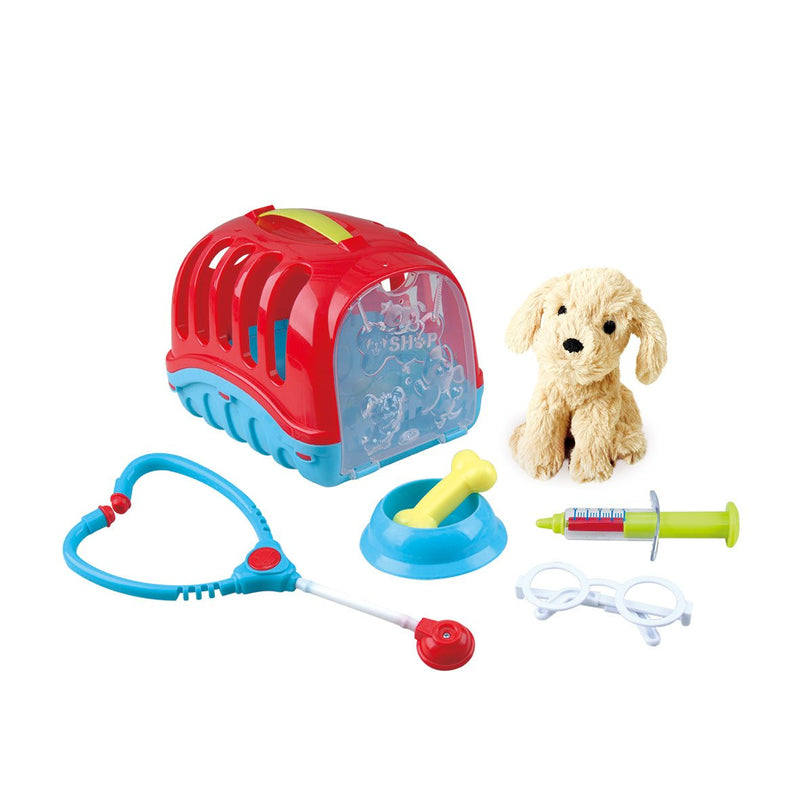 PlayGo Pet Carrier for Dogs - All Breeds, Medium Size - Red, Blue, Yellow, Green - Portable, Travel, Camping, Hiking, Overnight Stays - PawsPlanet Australia