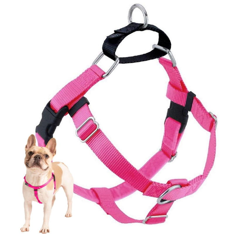 2 Hounds Design Freedom No Pull Dog Harness with Leash, Adjustable Gentle Comfortable Control for Easy Dog Walking, for Small Medium and Large Dogs, Made in USA - PawsPlanet Australia