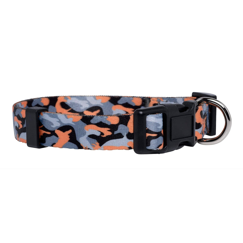Camo Dog Collar (Medium, Orange) Medium (Pack of 1) - PawsPlanet Australia