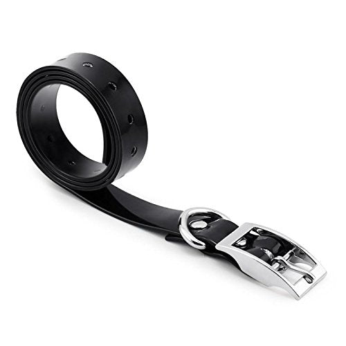 Replacement Extra TPU Collar Strap Band Buckle 3/4" for 998DRB Most Dog Training Collars/Barking Collar/Fence Black - PawsPlanet Australia