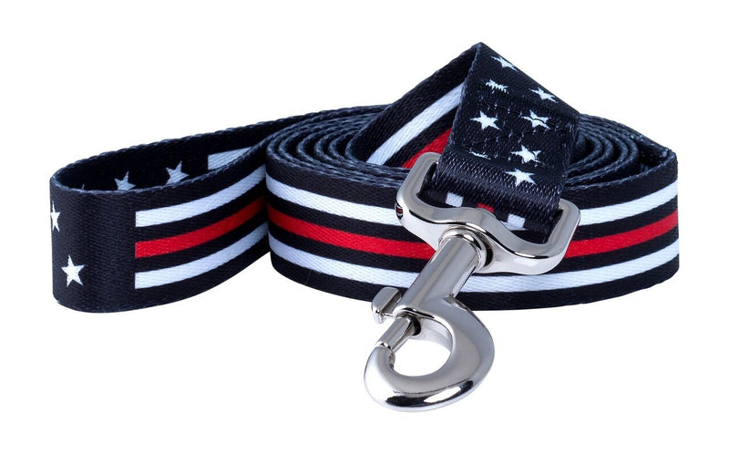 Thin Red Line Dog Leash (Stars) Stars - PawsPlanet Australia