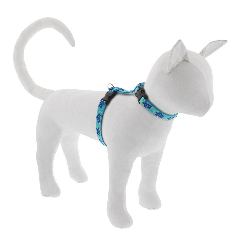 LupinePet Originals 1/2" Turtle Reef 12-20" H-Style Harness for Small Pets - PawsPlanet Australia