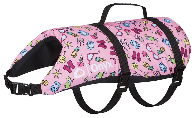 ONYX Pet Life Vest, Nylon Small Pink - PawsPlanet Australia