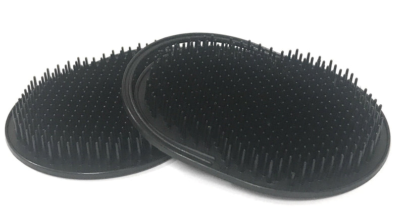 G.B.S Scalp Massager Hair Remover Comb for Dog & Cat, Black, Pack of 2 - PawsPlanet Australia