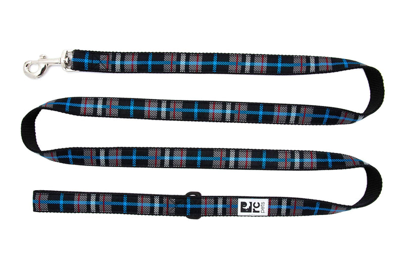 RC Pet Products 52034321 3/4" Leash, Black Twill Plaid 6' Dog Leash, 6' - PawsPlanet Australia