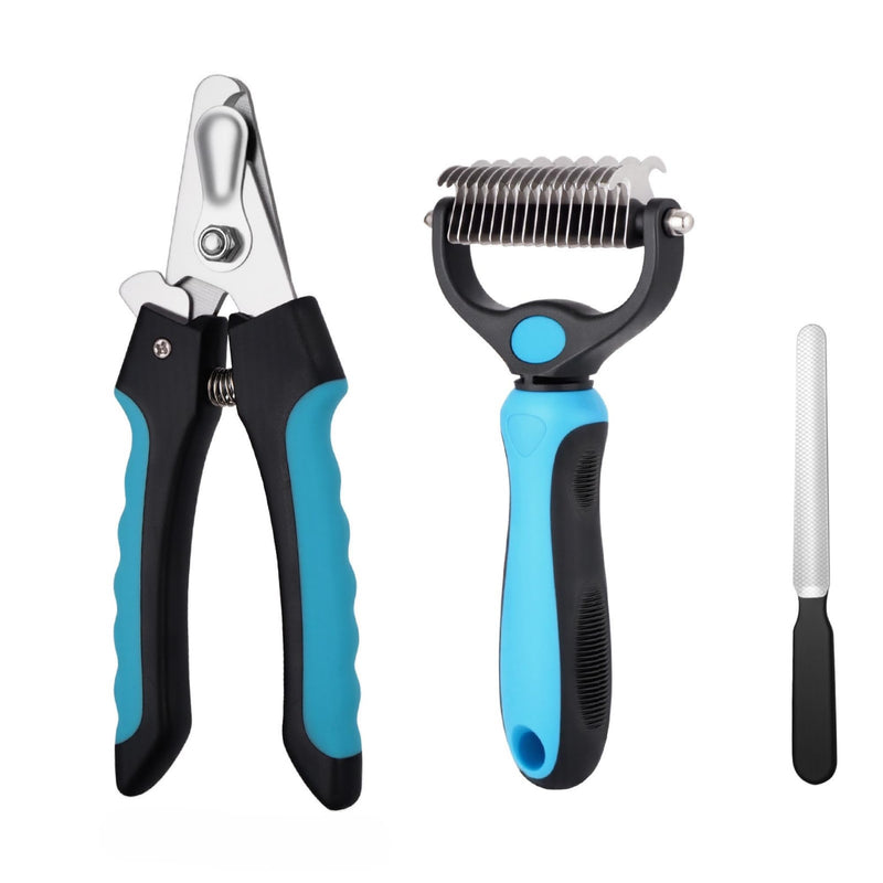 Kuzey Home- Dog & Cat Pets Nail Clippers and Trimmers - with Safety Guard to Avoid Overcutting, Free Nail File, Razor Sharp Blade - Professional Grooming Tool for Pets - PawsPlanet Australia
