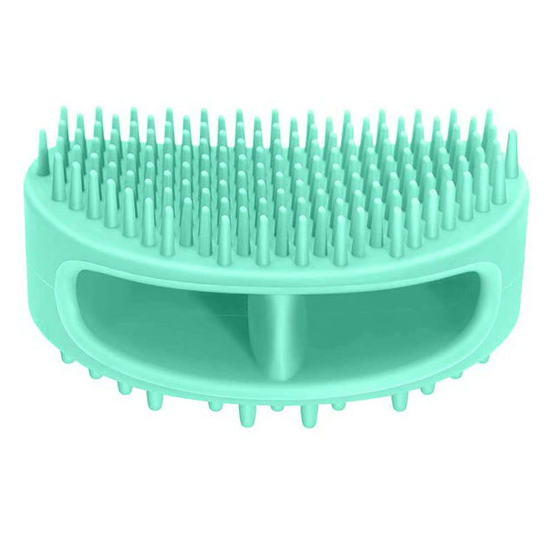 Dog Brush & Cat Brush, Soft Silicone Dog & Cat Grooming Brush, Pet Bath & Massage Brush for Cats and Dogs with Short or Long Hair, Cat Slicker Shedding Hair Brush Teal - PawsPlanet Australia