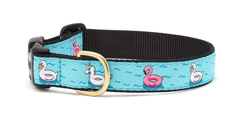 Up Country Floaties Dog Collar, Medium (12 to 18 inches) 5/8 inch Narrow Width - PawsPlanet Australia