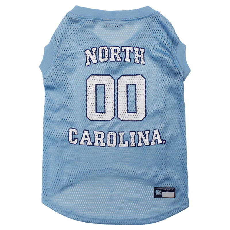 Pets First NCAA North Carolina Tar Heels Basketball Jersey for Dogs & Cats, Large - Licensed North Carolina Tar Heels Pet Tank Jersey, UNC-4020-LG - PawsPlanet Australia