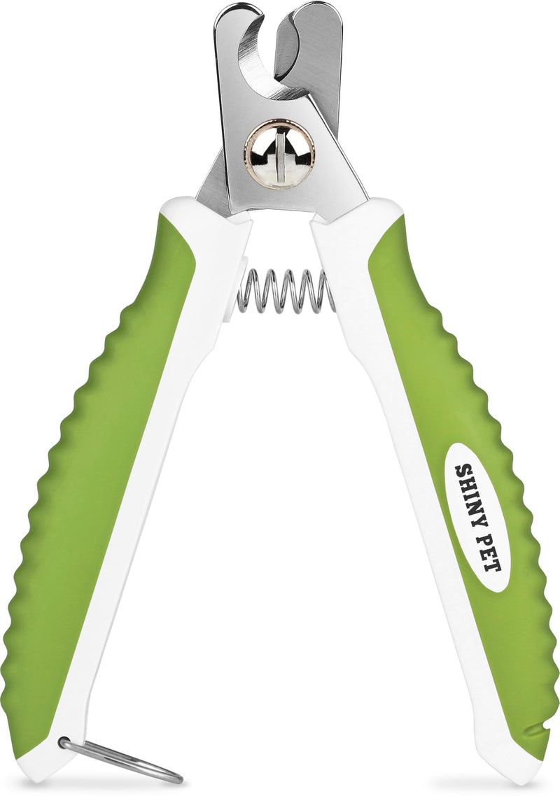 Dog Nail Clippers with Safety Guard - Pet Nail Clippers for Medium and Small Breed - Protective Nail Cutter, Safe Claw Trimmer, Ergonomic Toenail Scissors - Ebook Guide Large - PawsPlanet Australia