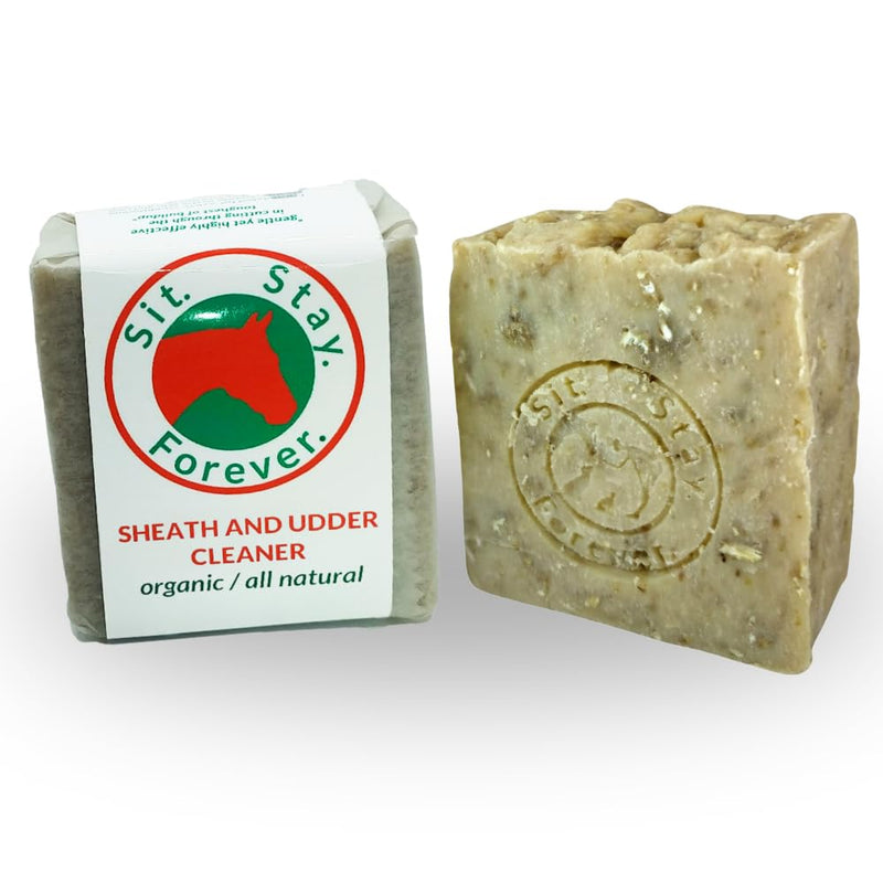 Sit Stay Forever Organic Neem Sheath and Udder Cleaner, 7 oz bar.