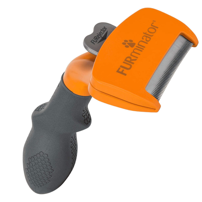 FURminator Medium Dog Undercoat deShedding Tool, Long Hair, Reduces Loose Hair from Shedding long hair - new model - PawsPlanet Australia