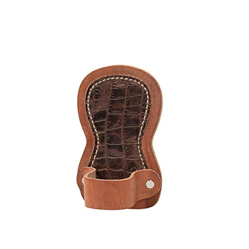 Weaver Leather Livestock Fashion Show Comb Holder, Crocodile Brown