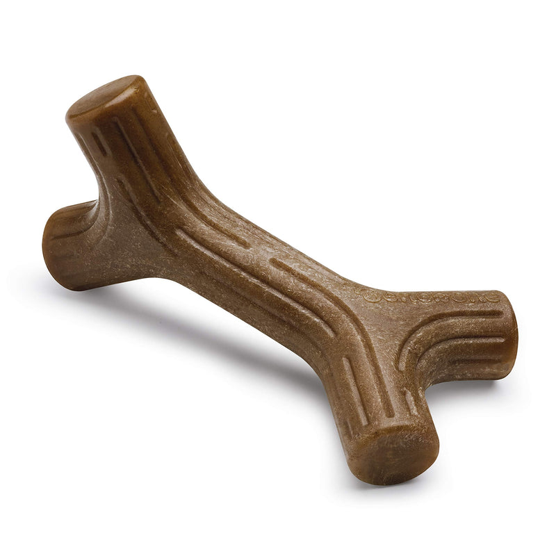 Benebone Bacon Stick Durable Dog Chew Toy for Aggressive Chewers, Real Bacon, Made in USA, Medium - PawsPlanet Australia