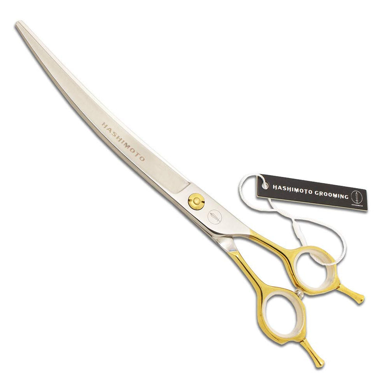 HASHIMOTO Curved Scissors for Large Dog Grooming,8.0 inches,Design for Professional Groomer. - PawsPlanet Australia