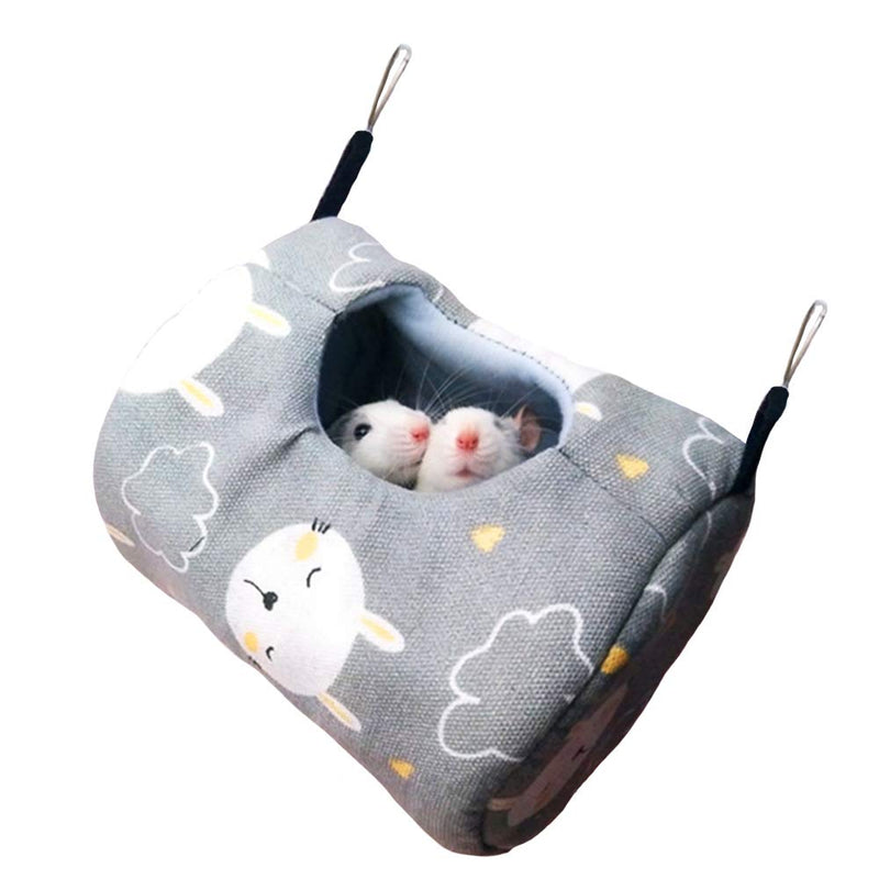 Hammock Hanging Bed, Warm Summer Swing, Cage Accessories for Small Animals, for Hamster/Parrot/Squirrel/Guinea Pig/Chinchillas/Mice/Rats/Mini Dutch Pig - PawsPlanet Australia