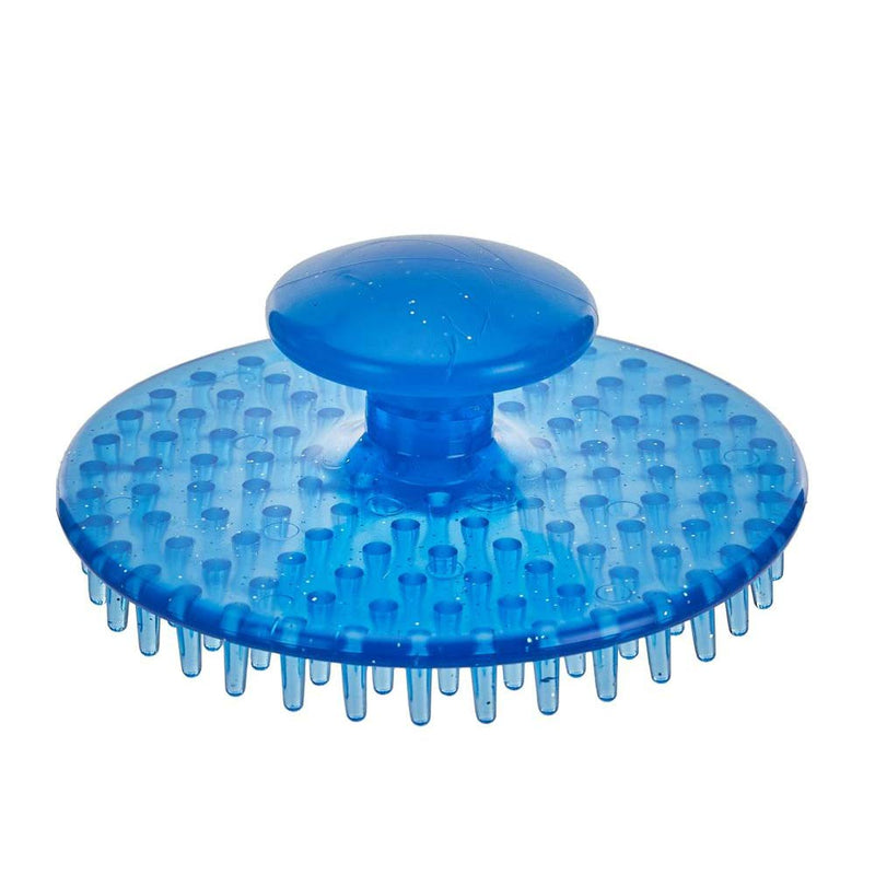 Comfort Handle Curry Comb (Blue) - PawsPlanet Australia