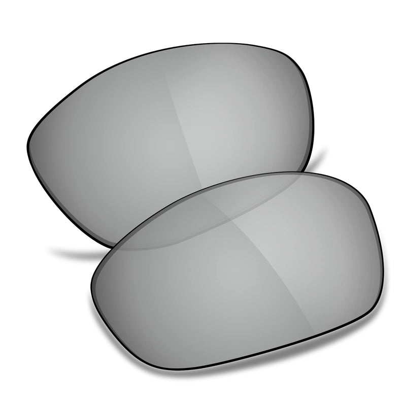 Polarized Replacement Lenses for Oakley Monster Dog Sunglass Silver Mirror - Polarized - PawsPlanet Australia