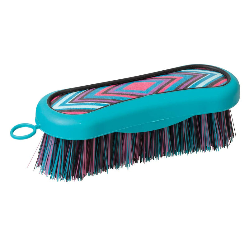 Weaver Leather Livestock Bling Brush, Small, Diamond,Teal/Black,69-6085-B8 - PawsPlanet Australia
