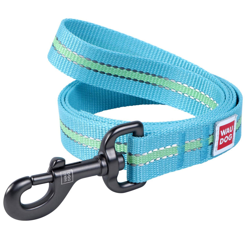 Nylon Reflective Dog Leash 4 Ft - Nylon Dog Leashes for Large Dogs, Medium & Nylon Leash for Small Dogs - Long Nylon Dog Leash Reflective for Puppy Leash Nylon (4 Ft x 0.6" Wide, Blue) 4 Ft x 0.6" Wide - PawsPlanet Australia