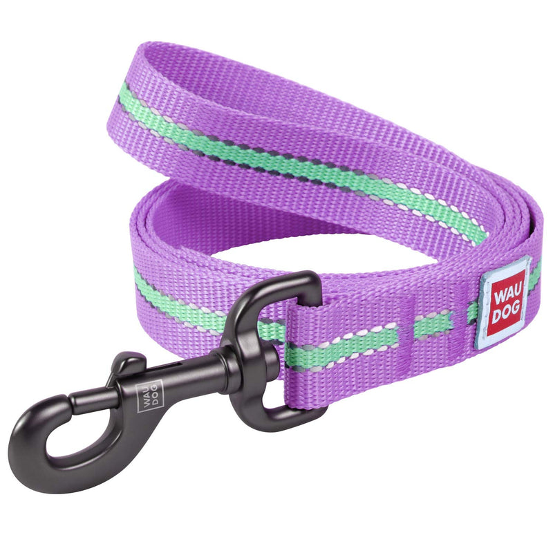 Nylon Reflective Dog Leash 4 Ft - PawsPlanet Australia