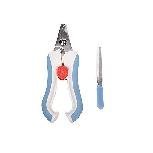 OMEM Bird Nail Clippers with Grinding Nail Scissors Tool Pet Parrot Claw Care (Blue,S) S Blue - PawsPlanet Australia