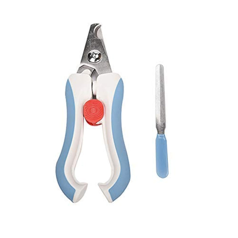 OMEM Bird Nail Clippers with Grinding Nail Scissors Tool Pet Parrot Claw Care (Blue,L) L Blue - PawsPlanet Australia