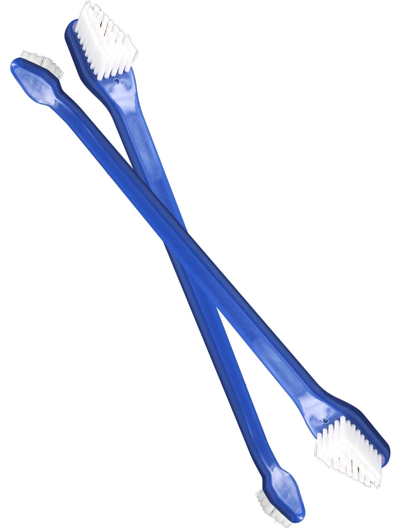 Bluestem toothbrbluestem Pet Toothbrush Set - Includes 2 Double-Sided Dog and Cat Tooth Brushes - Gentle Yet Effective Pet Teeth Cleaning Kit - PawsPlanet Australia