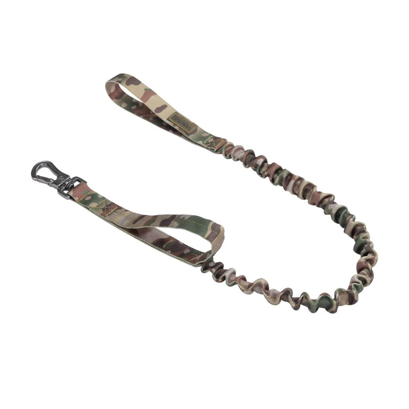 EXCELLENT ELITE SPANKER Military Bungee Dog Leash Elastic Leads Rope with 2 Padded Control Handle for Medium and Small Dogs (MCP) MCP - PawsPlanet Australia