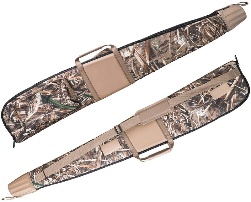Adansonia Floating Shotgun Case 52" with Muzzle Protector Soft Camo Long Gun Bag for Waterfowl Hunters - PawsPlanet Australia