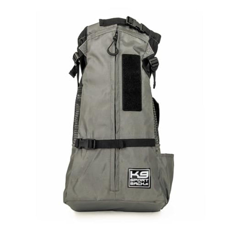 K9 Sport Sack Trainer - X-Small, Iron Gate - Ideal for Dogs with 9-12” Back Length - Backpack-Style Training Carrier - Meant for Quick, Non-Strenuous Activities Extra Small - PawsPlanet Australia