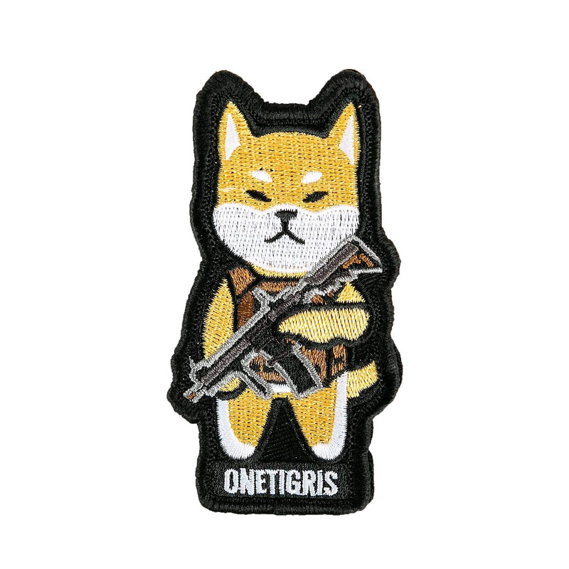 OneTigris K9 Patch Dog Morale Patch for Vest Harness Collar Leash (Shiba Inu) Shiba Inu - PawsPlanet Australia