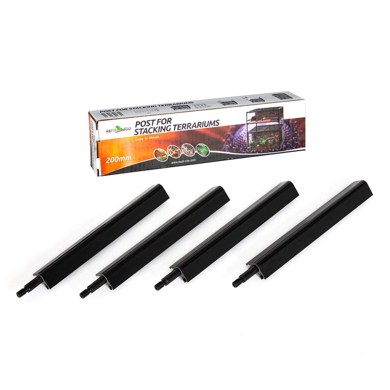 REPTI ZOO RK Knock-Down Reptile Terrarium Accessories - Stackers Post or Universal Wheels Terrarium Stackers Post - PawsPlanet Australia