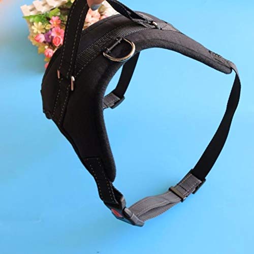 Alluring Pet Friends Fur Ever Dog Harness No Pull No Choke Adjustable Vest, Car Safety, Easy Control for Walking Hiking, Durable, Breathable - Small, Medium, Large, XL Dog & Puppy (Med, Black) Med - PawsPlanet Australia