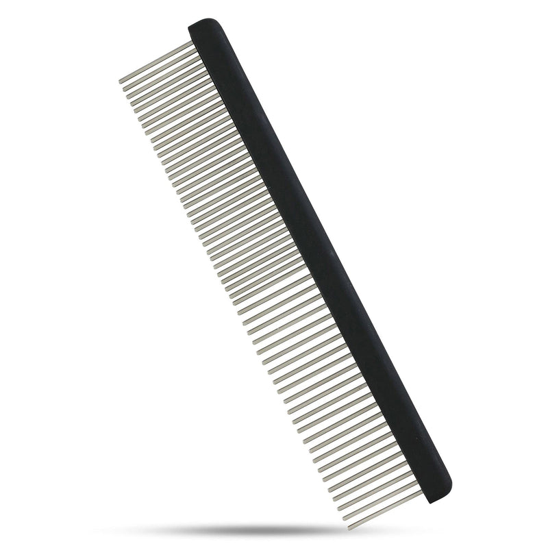 Professional Comb Dual-Spaced with Extra-Long silky smooth teeth Extra Long - PawsPlanet Australia