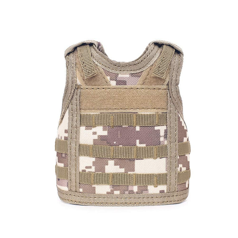 Ferret Clothes Small Animals Harness Military Style Adjustable Shoulder Straps Soft Mesh Comfort Durable Nylon Padded Vest Ferret Guinea Pig Hamster Bunny Kitten Puppy Small Pet Clothes Accessory Desert - PawsPlanet Australia