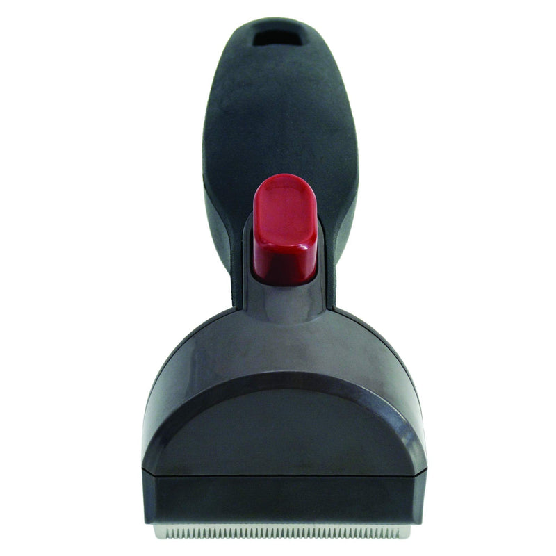 Penn-Plax ComfyGroom Deshedding Brush - for Dogs or Cats – Quick and Easy Grooming | Comfortable for Your pet and Easily Comb Out Excess pet Hair | Simple Push Button Disposable Makes Clean up a snap - PawsPlanet Australia