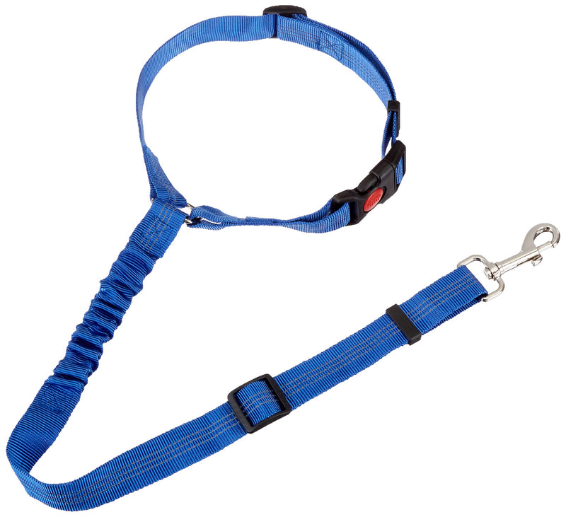 Dog Seat Belt, 2019 New Adjustable Dog Seat Belt Harness, Dog Vehicle Seat Belt, Car Headrest Restraint Pet Leash for Driving/Travel/Daily Use（Blue） Blue - PawsPlanet Australia