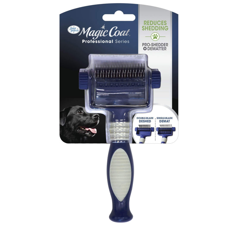 Magic Coat 2-in-1 Quick Shed Pet Grooming Tool - PawsPlanet Australia