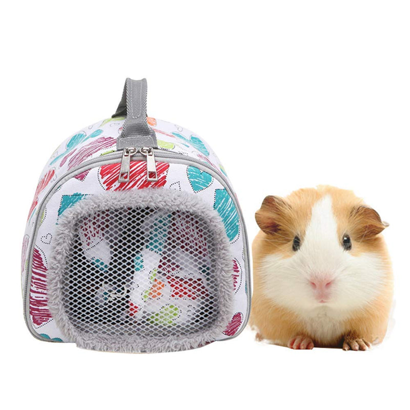 Litewoo Guinea Pig Carrier Soft Portable Breathable Handbag Pouch for Guinea Pig Hamster Rat Chinchilla Sugar Glider Carrying Bag - PawsPlanet Australia