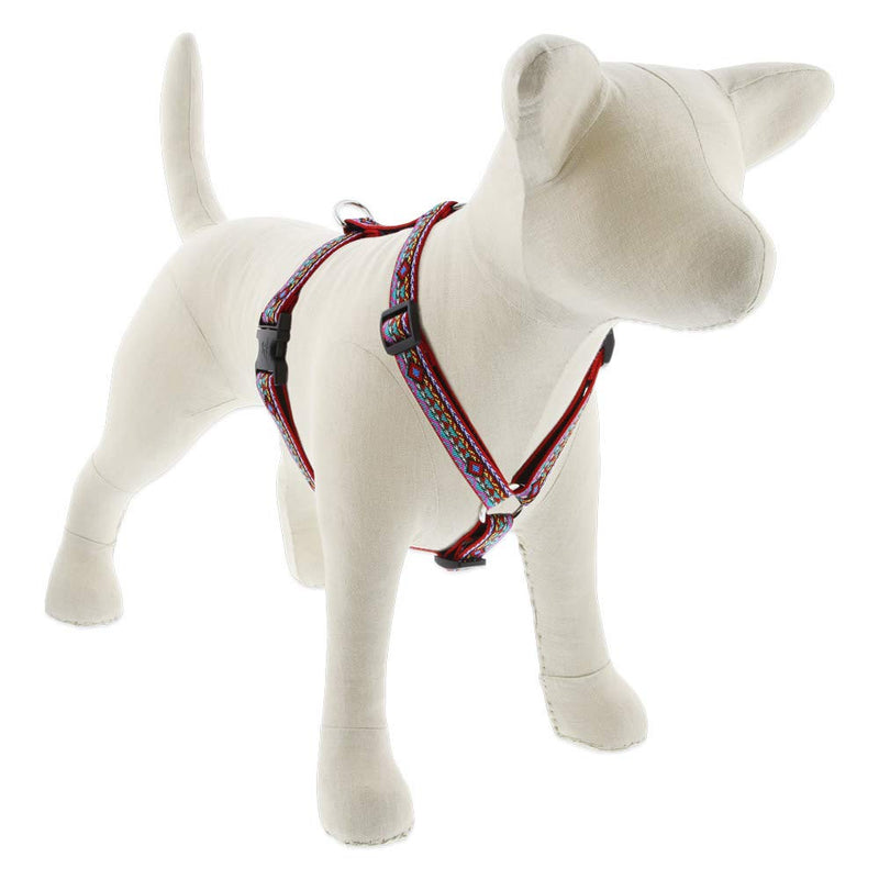 Adjustable Dog Harness by Lupine 3/4" Wide El Paso Design with 14-24" Girth - PawsPlanet Australia