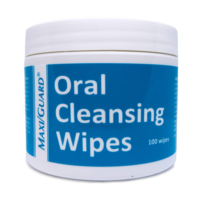 Maxi-Guard Oral Cleansing Wipes 100ct - PawsPlanet Australia