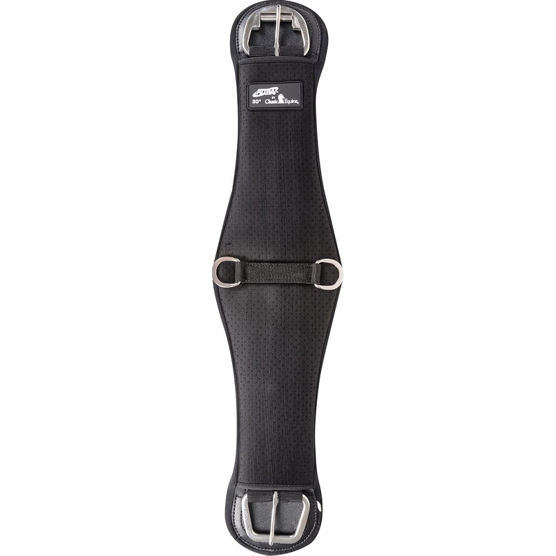 Classic Equine Classic 27 Strand Blend Roper Cinch Black 30 - PawsPlanet Australia