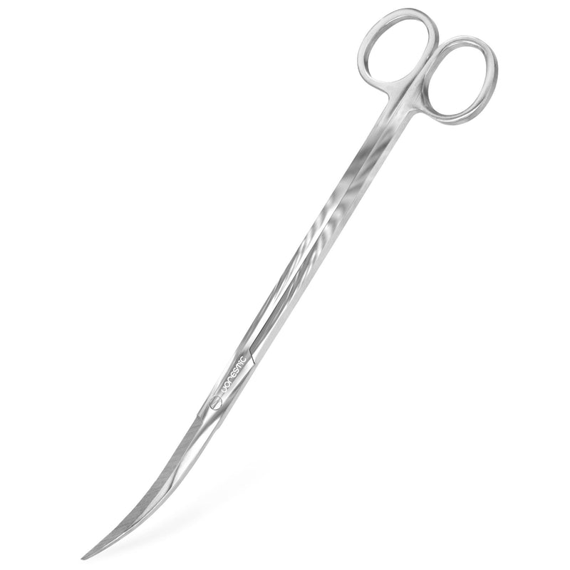 Long Aquarium Scissors for Plants 9.8 inches, Aquascaping Scissors Curved, Aquarium Plant Trimmer, Aquascape Tools, Terrarium Tools for Plants 1 Pc Curved - PawsPlanet Australia
