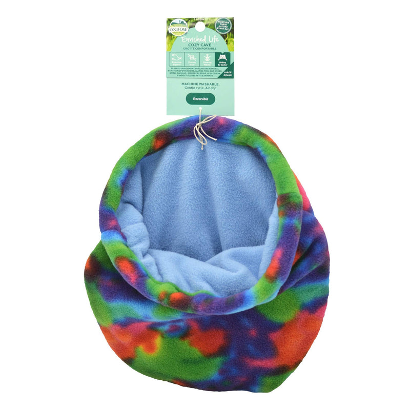 Oxbow Animal Health Oxbow Enriched Life Small Animal Accessories - Cozy Cave for Rabbits, Guinea Pigs, Chinchillas, Hamsters, Gerbils & Other Small Pets - Large 9.0"L x 8.0"W x 3.0"Th - PawsPlanet Australia