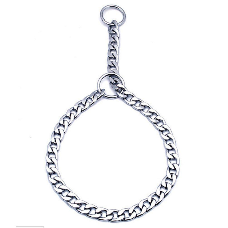 SGODA Chain Dog Training Choke Collar, 22 in, 3.0 mm 22 inch, 3.0mm - PawsPlanet Australia